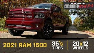 2021 RAM 1500 with Fuel Assault Wheels & 35" Tires | AmericanTrucks Customer Builds