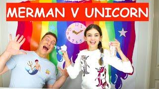 Merman VS Unicorn Fantasy Challenge Slime American G Slime Time Episode 44