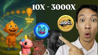 MEME COINS PRINT NEW MILLIONAIRES EVERY CYCLE. ARE YOU HOLDING ANY OF THESE MEME COINS?