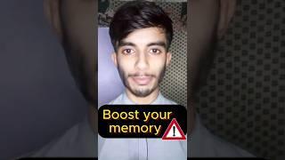 Boost Your Memory in Minutes! | Quick Study Tips & Motivation #shorts