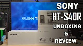 Sony HT-S40R Soundbar Unboxing and Review | 600W of Real 5.1 Surround with Wireless Rear Speakers