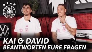 Florian Wirtz stört das Q&A  | Auf'n Kaffee mit Kai Havertz & David Raum