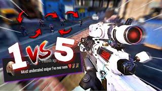 1v5 Sniper Masterclass: Most Epic Comeback Moments in Call of Duty Mobile! (MUST WATCH!)