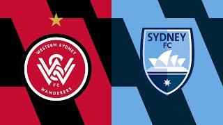 Isuzu UTE A-League 2024-25 - Round 1 - Western Sydney Wanderers v Sydney FC