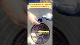 Using water tank cleaning chemical without entering in water tank cleaning #bluesky #tankcleaning