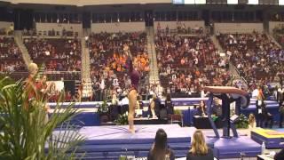 Alabama Gymnastics: Kayla Williams on the Vault at the SEC Championships