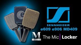 Sennheiser e609, e906 & MD409 U3