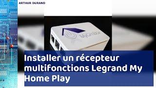 Comment installer un récepteur multifonctions Legrand My Home Play ?