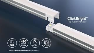 ClickBright LED Light Bars - Up to 98 CRI - Easy Installation Light Bars from Flexfire LEDs