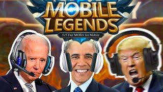 US PRESIDENTS PLAY MLBB || Mobile Legends Bang Bang