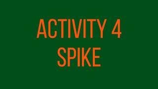 CARAGA STATE UNIVERSITY P.E 4  (VOLLEYBALL) ACTIVITY 4, SPIKE