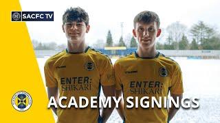 ACADEMY VIEW | Alex And Huw Sign First Team Contracts