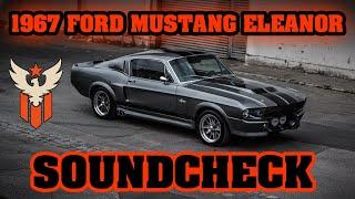 KULTCARS GERMANY - 1967 MUSTANG ELEANOR - START UP - SOUND