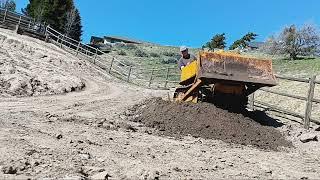 PLOWING DIRT WITH THE CLARK CA 1 AIRDOZER