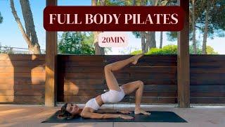 20MIN full body hourglass pilates workout // tone & lengthen | LIDIAVMERA