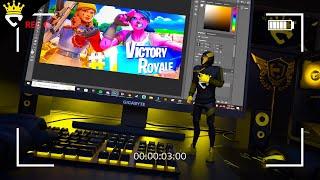 How I Made A Fortnite Thumbnail For A Chronic Member...