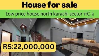 low price house for sale sector 11C north karachi sindh