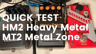 Quick Test: Boss HM-2 Heavy Metal / MT Metal Zone Waza