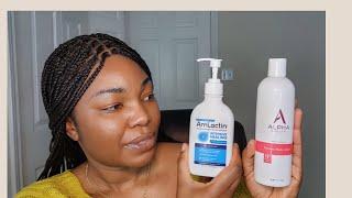 Battle of the Lotions: AMLACTIN vs. ALPHA Skincare | Honest Review & Showdown | Which Reigns Supreme