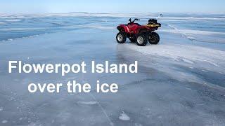 Winter cruise to Flowerpot Island