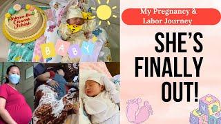 MY PREGNANCY AND LABOR JOURNEY- SHE IS FINALLY OUT! | JUVELYN