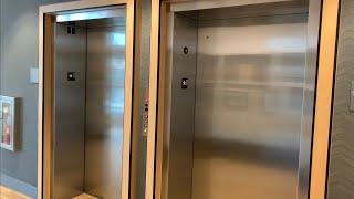 2020 ThyssenKrupp Evolution 100 MRL Traction Elevators at Hyatt House The Woodlands/Shenandoah