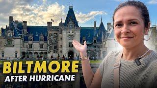 First Look at Biltmore Estate after hurricane Helene.