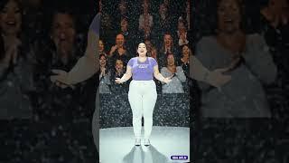 From Pajamas to Podium Queen - AGT's Most Beautifully Real Glow-Up, Real Life Ai. #robot #style