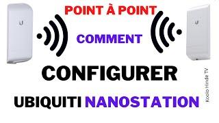 NanoStation Loco M2: Comment configurer un point à point avec Ubiquiti