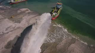 Boskalis Land Reclamation in the Port of Rotterdam