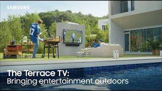 The Terrace TV: Bringing entertainment outdoors | Samsung