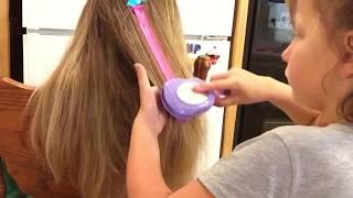 Brushing & Playing With Long Hair #3/ Using Barbies Hair Accessories ASMR /Nanaroriasmr