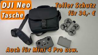 Tasche für DJI Neo (& Mini 4 Pro,  Mini 3 Pro usw.)  - gut investierte 34,-- Euro!