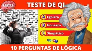 Teste de QI [Perguntas reais de testes de inteligência] PARTE 2