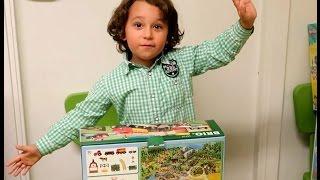 BRIO Farm Railway Set 33719 Unpacking And Review By Erics Toy Fun