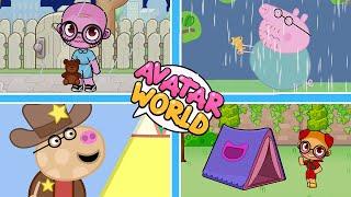 Peppa Pig in Avatar World | Pedro the Cowboy | Thunderstorm