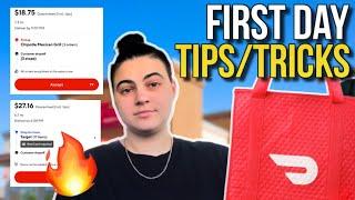 Doordash Driver FIRST DAY Tips/Tricks (2024)