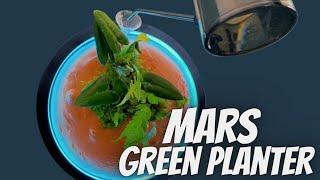 Mars Green Planter