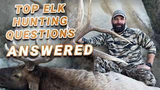 GEAR I Guided With and TOP Elk Hunting Questions ANSWERED!