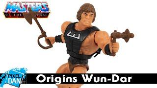 WUN-DAR MOTU Origins Mattel Creations Action Figure Review | Masters of the Universe Origins