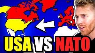 Could the USA Take on ALL of NATO Alone? (World War Simulator)