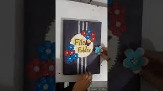 File Folder craft // paper craft by #chandniyadav #shorts