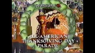 80s Thanksgiving Season Commercials, Promos, Segments & Bumpers