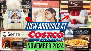 COSTCO NEW ARRIVALS FOR NOVEMBER 2024:AMAZING NEW ITEMS! New *VIRAL* Korean Face Mask!