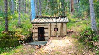 Building a Bamboo Shelter | The Beauty of the Wild Forest