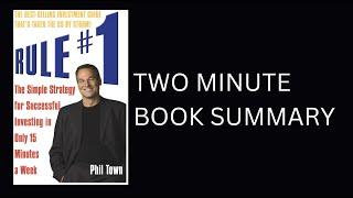 Rule #1 by Phil Town Book Summary