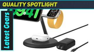 Best 3-in-1 Charger? Belkin MagSafe 15W Wireless Charging Stand