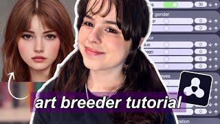 how to use artbreeder to bring your characters to life ️  artbreeder tutorial