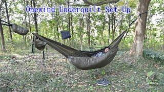 How to Use Onewind Outdoors Underquilt