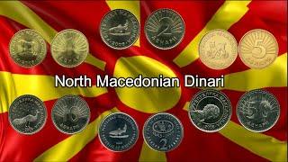 NORTH MACEDONIAN DENAR COIN SET..